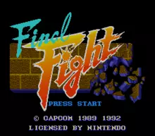 Image n° 4 - screenshots  : Final Fight